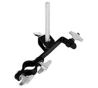 Morsetto per tamburo Supporto per campanaccio in metallo Supporto per campanaccio Supporto di estensione Clip di montaggio Staffa di montaggio Morsetto per tamburo Staffa di collegamento