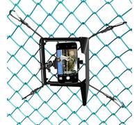 Morsetto per telefono in metallo antivento con corda elastica di bloccaggio strumento senza montaggio montaggio per baseball calcio fotografia morsetto telefono