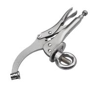 Morsetto per trapano a pressione, 22,9 cm, a sgancio rapido, resistente alla ruggine, antiscivolo, per progetti domestici, officine, lavorazione del legno, saldatura