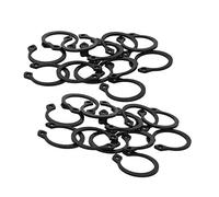 Morsetto per tubi, 200 anelli di sicurezza esterni con clip a C da 5-9 mm, anello esterno a scatto elastico in acciaio al manganese 65 Mn, 9(9mm)