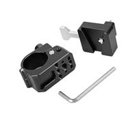 Morsetto per tubi da 30 mm con supporto a V Piastra a sgancio rapido Adattatore per batteria per fotocamera Rigging Alimentazione Fotografia Riprese Home Clip