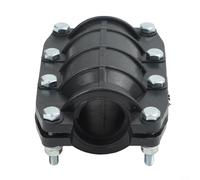 Morsetto per tubi dell'acqua per tubi in rame da 25 mm, 32 mm, 63 mm, materiale PE, resiste all'invecchiamento e offre prestazioni affidabili nel tempo (32 mm)