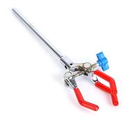 Morsetto per Tubo del Supporto del Laboratorio, Morsetto a Clip per Boccetta di Prolunga a Tre Punte per Forniture per Laboratorio ai Chimica, Diametro 80 Mm/3,1 Pollici Lunghezza Asta