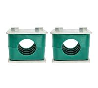 Morsetto per tubo idraulico 2 morsetti per tubi in plastica standard metrico per tubi con diametro esterno di 12,7 mm