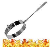 Morsetto per Tubo in Acciaio Inossidabile INOX - Supporto per Tubo per Montaggio a Parete - Completo di Vite e Tassello - Collare Fascetta Murale - Fascetta Stringitubo - Diametro 150 mm - Ø 150 mm