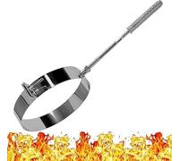 Morsetto per Tubo in Acciaio Inossidabile INOX - Supporto per Tubo per Montaggio a Parete - Completo di Vite e Tassello - Collare Fascetta Murale - Fascetta Stringitubo - Diametro 160 mm - Ø 160 mm