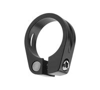 Morsetto per Tubo Nero, Accessorio per Bicicletta, Lega di Alluminio, Adattatore per Mountain Bike