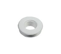 Morsetto per wc in gomma bianca 40mm x76mm (esterno)