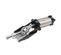 Morsetto Pneumatico in Acciaio al Carbonio, Morsetto a Leva con Controllo Automatico, Alta Precisione, Facile da Usare - Elevata Forza di Bloccaggio, Migliora Efficienza e