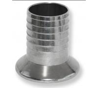 Morsetto portagomma morsetto inox garolla Ø40-50-60-80-100-120 enologia acciaio