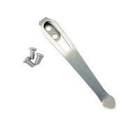 Morsetto posteriore di ricambio professionale a clip tascabile per taglierini, edilizie doganali e modifiche degli utensili per gli appassionati di utensili Clip in acciaio