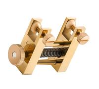 Morsetto professionale per la riparazione, 2 prong brass tail s | Riparazione e allineamento accurati delle crepe per restauro strumenti con stabilità strutturale per violino