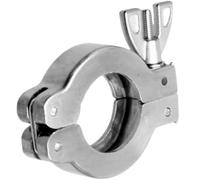 Morsetto rapido a doppio perno in acciaio inossidabile 304 con gruppo dado a farfalla for collegamento tubo flessibile for vuoto KF(KF-100)