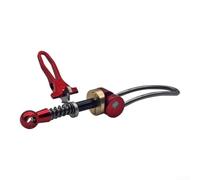 Morsetto Reggisella 31.8mm per Brompton Neo | Regolazione rapida a una mano, compatibile per brompton Neo, design compatto, ideale per città(Red)