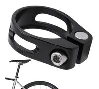 Morsetto reggisella bicicletta - Vite in alluminio + acciaio, 28,6/31,8/34,9 mm | Morsetto per bicicletta a sgancio rapido con serraggio facile, regolazione in altezza, clip per tubo della sella d