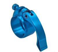 Morsetto reggisella leggero a sgancio rapido per bici Dahon, diametro interno 33 9 mm, design in lega di alluminio (blu)