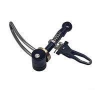 Morsetto reggisella per bicicletta, morsetto per reggisella per bici 3sixty e per Brompton Brompton, in lega di alluminio leggera a sgancio rapido (nero)
