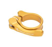 Morsetto reggisella wolf tooth a sgancio rapido oro