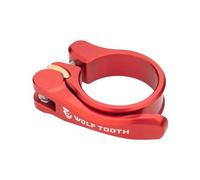 Morsetto reggisella wolf tooth a sgancio rapido rosso