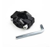 Morsetto regolabile 17-32mm per supporto luce ammortizzatore anteriore | Adatto per la maggior parte delle moto, ideale per le luci, facile montaggio, per un design versatile