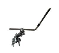 Morsetto regolabile per campanaccio in metallo staffa di montaggio per asta a L Accessorio per percussioni per batteria Morsetto in metallo regolabile L Rod Staffa di montaggio per percussioni Clip di