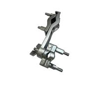 Morsetto regolabile per campanaccio in metallo Supporto per percussioni Staffa di collegamento per batteria Supporto per percussione Supporto per staffa di montaggio a braccio durevole