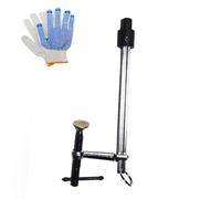 Morsetto regolabile per piastra di pressione da scrivania con impugnatura ergonomica, gamma di serraggio di 160 mm, per banchi da lavoro da 16 mm e 28 mm (20 mm)