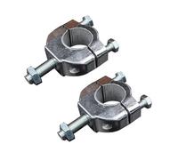 Morsetto Rialzo Manubrio Applicazione universale per motocicletta per manubrio Fat Bar da 22 mm 7/8'', adattatore per montaggio su riser