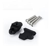 Morsetto Rialzo Manubrio Manubrio Moto Riser Trascinare Manubrio Morsetto Estendere Adattatore Per Ducati Multistrada V4 S Rally Pikes Peak 2021- Rialzato Riser(Black)