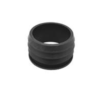 Morsetto riduzione in gomma nera per tubo pvc F 90 mm/M 100mm