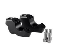 Morsetto Riser Manubrio Compatible With Per S1000XR 2019-2023 Motorcycle Accessories Handlebar Lifter Adjustable Handlebar Height Handlebar Riser Extension Brackets(Black)