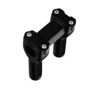 Morsetto Riser Manubrio Moto Riser Per Manubrio Da 4" Per Dyna Street Bob Low Rider Per Softail Slim Fat Boy Manubri 1,25" Accessori Per Motociclette