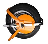 Morsetto Ruota Auto Rimorchio Caravan Acciaio Blocco di Sicurezza 13" 14" 15"...