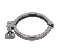 Morsetto sanitario in acciaio inox SS304 37 pollici morsetto per connessione ghiera connettore rapido lucido per alimenti e farmaceutici (3 pollici)