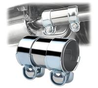Morsetto Scarico auto Doppio Bullone per Tubo Ø60mm/L:125mm