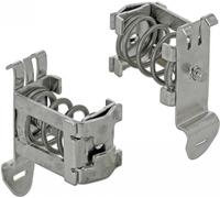 Morsetto schermato Delock per guida DIN - diametro cavo 4 - 13,5 mm NEW