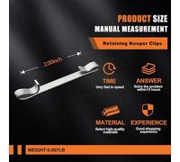 Morsetto Scorrevole Per Cassetto Di Scatola Utensili Da 2 Pollici