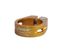 Morsetto Sella Bici Bici da esterno 31.8/34.9mm Lega di alluminio MTB Morsetto reggisella for bicicletta da strada Bici ciclismo Reggisella Clip for tubo Collarino Reggisella(31.8 x1 Pcs Gold)