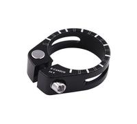 Morsetto Sella Bici Il morsetto del reggisella della bici si adatta a diversi diametri del reggisella. Lavorato a CNC Collarino Reggisella(Black 34.9)