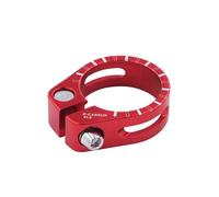 Morsetto Sella Bici Il morsetto del reggisella della bici si adatta a diversi diametri del reggisella. Lavorato a CNC Collarino Reggisella(Red 31.8)