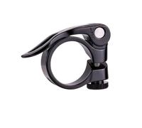 Morsetto Sella Bici Morsetto reggisella for bicicletta 28,6/31,8/34,9 mm MTB Road Bike Clip tubo sella Morsetto tubo sella a sgancio rapido Morsetto sella bici Collarino Reggisella(JX068 Black 31.8)