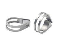 Morsetto Sella Bici MTB Mountain Titanium Bike Reggisella Morsetti for reggisella in titanio for bicicletta da strada Clip for tubo sella in lega di titanio Collarino Reggisella(31.6mm)