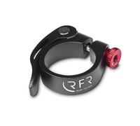 Morsetto sella RFR con sgancio rapido 34,9 mm nero e rosso