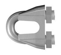 Morsetto serracavi 5 mm Fuso zincato dörner + helmer 4816124 20 pz.