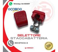 Morsetto Staccabatteria POSITIVO Antifurto Semplice e Veloce Made In Italy