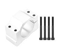 MORSETTO STAFFA DI MONTAGGIO MOTORE MANDRINO CNC IN ALLUMINIO CON VITI DESIGN ELABORATO PER MACCHINE UTENSILI CNC