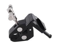 Morsetto Super Crab con impugnatura a T e adattatore a sgancio rapido universale VLock per il montaggio della batteria della fotocamera DSLR