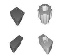 Morsetto Supporto per Guida Makita Rotaia Sega Circolare Banco Accessorio