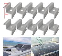 Morsetto terminale in alluminio di alta qualità per montaggio pannello solare f