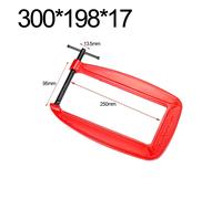 Morsetto tipo G ad alte prestazioni per fissaggio incollaggio saldatura e taglio